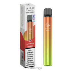 ELFBAR 600V2 vienreizējās lietošanas vape ābolu persiks ZF06T11 - Elf Bar Riga