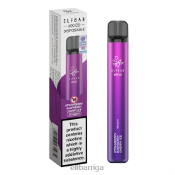 ELFBAR 600V2 vienreizējās lietošanas vape zemeņu aveņu ķiršu ledus ZF06T18 - Elf Bar Cena