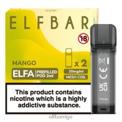 ELFBAR ELFA pildīta pāksts (2 iepakojumi) mango ZF06T118 - Elf Bar Cena
