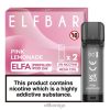 ELFBAR ELFA pildīta pāksts (2 iepakojumi) rozā limonāde ZF06T111 - Elf Bar Riga