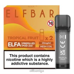 ELFBAR ELFA pildīta pāksts (2 iepakojumi) tropu augļi ZF06T120 - Elf Bar Vape Cena