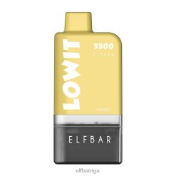 ELFBAR LOWIT 5500 iepriekš uzpildīts pod komplekts mango ZF06T369 - Elf Bar Pirkt