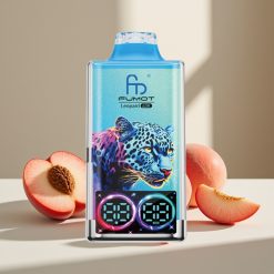 Fumot Leopard 40K Puffs Disposable Vape Persiku Ogles 5% Nicotine 700mAh Dual Mesh
