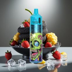 Fumot RandM Tornado 30000 Melnā Ledus 30000 puffs 30mL 2%/5%