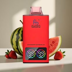 Fumot Tornado 35K Disposable Vape Zemeņu Arbūzs, Dual Mesh, 15ml, 700mAh, USB-C