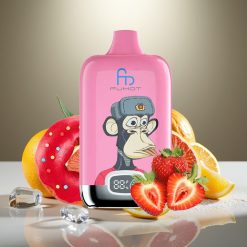 Fumot Tornado Digital Box 12000 Puffs 20ml 550mAh Lush Ice (Zaļā Ledus)