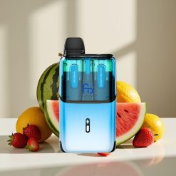 Fumot Ultra T32000 Disposable Vape Augļu Bumba - Zemeņu Arbūzs, 32000 pūkšņi, 24ml