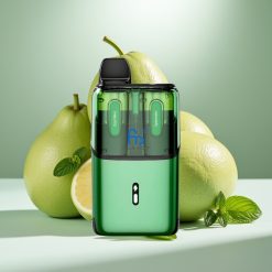 Fumot Ultra T32000 Disposable Vape Vēsā Mētra – Spearmint, 32000 pūki, 24ml, 20mg