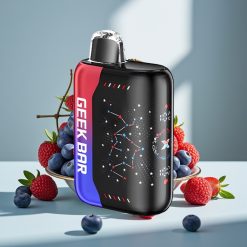 GEEK BAR Pulse X 25000 Puffs Disposable Vape Patriot Editon, 25000 Puffu, 18mL, USB Type-C