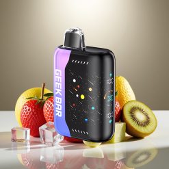 GEEK BAR Pulse X 42K Puffs Meteor Edition Zemeņu Kiwi Ledus, 820mAh, 5% nikotīna, MTL/DTL
