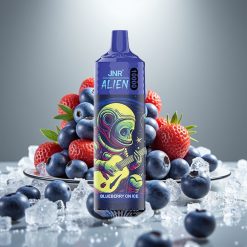 JNR Alien 10000 Puffs Disposable Vape Zemenes ar Ledu 10000 Puffs 20ml RGB