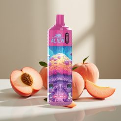 JNR Alien 10000 Puffs Persiku ledus 850mAh 20ml Type-C RGB