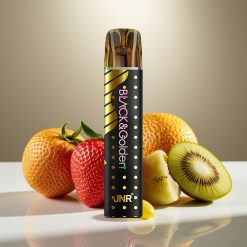 JNR Black&Golden 800 Puffs 550mAh 2ml Zemenes-Kivi