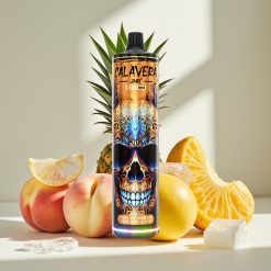 JNR Calavera 11000 Puffs Disposable Vape Persiku Mango Ananāsu Ledus 21ml 850mAh 1.0ohm