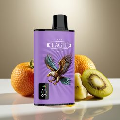 JNR EAGLE Smart 23000 Puffs Disposable Vape Zemeņu Kivi, 25ml, 750mAh, Type-C