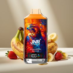 JNR Falcon X 18000 Puffs Zemeņu Banāns 24ml 750mAh Dual Mesh Coil