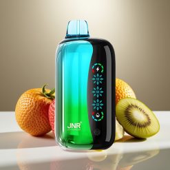 JNR Flex Ice Zemeņu Kiwi 21000 Pūkšņi 26ml 1.2 Ohm Dual Mesh