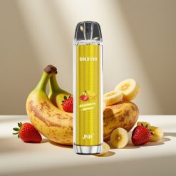 JNR Gold380 6000 Puffs Disposable Vape Zemene Banāns 6000 Puffs 1500mAh 13ml