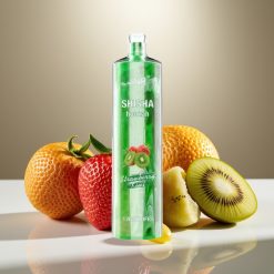 JNR Shisha Hookah 12000 Puffs Disposable Vape Zemene Ķīvi 24ml 750mAh Type-C