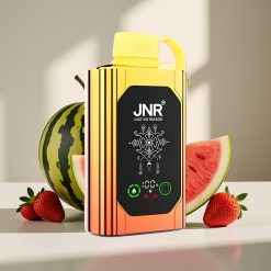 JNR Shisha Hookah Box 20500 Puffs Disposable Vape Arbūzs Zemeņu Bubblegum, 25ml, 1000mAh, Type-C