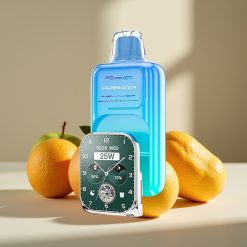 JNR VapeWatch 30000 Puffs Skābo ābolu ledus, 1000mAh, 19mL, 5%