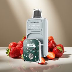 JNR VapeWatch 30000 Puffs Zemeneņu Ledus 1000mAh 19mL 5% Dual Mesh Coil Type-C