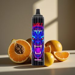 JNR Wolf Niplo 10000 Puffs Disposable Vape Meta Moon (Mēness Gaisma) 20ml 5% Type-C