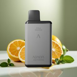 Adalya AD 10000 Puffs Disposable Vape Mint Point, 14 ml, 2%, kosmosa pelēks