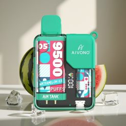 Aivono AIM-TANK 9500 Puffs Arbūzu Ledus 18ml 650mAh LCD