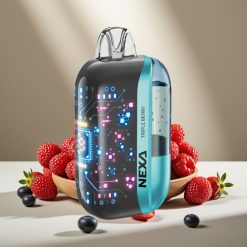 NEXA Ultra 50K Disposable Vape Trīskāršo ogu garša 20ml 5% 50000 pufi