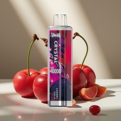 UWIN Crystal 10000 Puffs Kiršu Kola, 18ml, 0.8Ω, RGB