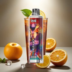 UWIN Crystal 10000 Puffs Kolas Ledus, 18ml, 650mAh, Type-C