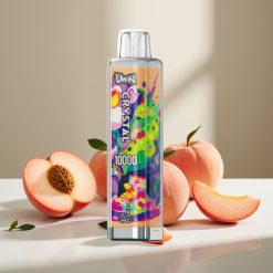 UWIN Crystal 10000 Puffs Persiku Ledus, 18ml, 650mAh, Type-C