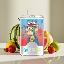 UWIN Crystal Twins 40000 Puffs Zemeņu Arbūzs Citrons Laims, 32ml, 850mAh