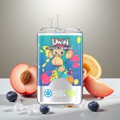 UWIN Crystal Twins 40000 Puffs Zemenes Ledā Vasaras Persiku Ledā 32ml 850mAh