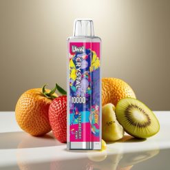UWIN Crystal Zemeņu-Kivi, 10000 Puffs, 18ml, 650mAh
